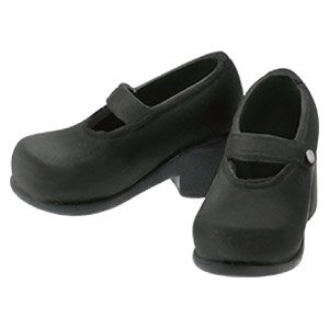 PNXS Soft Vinyl Strap Shoes (Black) (Fashion Doll)