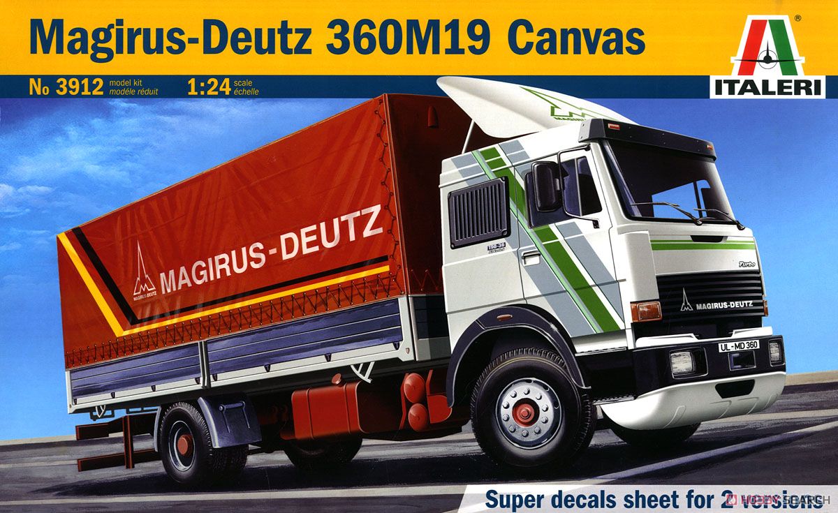 マギルスドイツ 360M19 キャンバストラック (プラモデル) パッケージ1