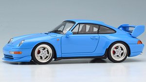 Porsche 911 (993) Carrera RS 1995 (日本仕様) リビエラブルー (ミニカー)