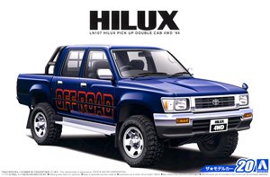 トヨタ LN107 ハイラックスピックアップ ダブルキャブ 4WD `94 (プラモデル)