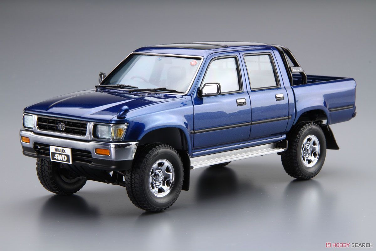 トヨタ LN107 ハイラックスピックアップ ダブルキャブ 4WD `94 (プラモデル) 商品画像1