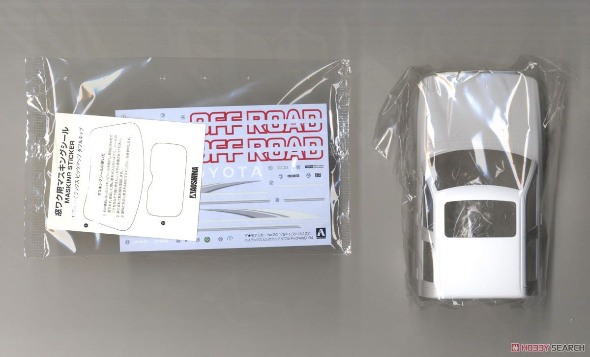 Toyota LN107 Hilux Pick-up Double Cab 4WD `94 (Model Car) 中身3