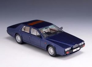 アストンマーティン Lagonda SIV 1987 ブルー (ミニカー)