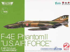 F-4E Phantom II U.S.Air Force (Set of 2) (Plastic model)