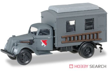 (HO) Ford 997 T box Truck Main Telecomuunication XXI. Armeekorps Wehrmacht (Model Train) Item picture1