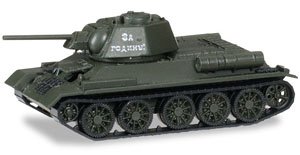 T-34/76 ソビエト軍 n`middle armor `Fur die Heimat` ポーランド戦線 1944 (完成品AFV)