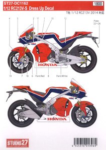 RC213V-S Dress up Decal