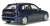 Opel Astra 2.0 GSI 16V (Dark Blue Mica) (Diecast Car) Item picture2