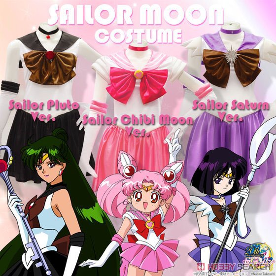 Pretty Soldier Sailor Moon Henshin! Narikiri Costume Pluto for Halloween (Anime Toy) Other picture1