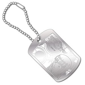 [Alderamin on the Sky] Metal Art Dog Tag Shamille Kitra Katvarnmaninik (Anime Toy)