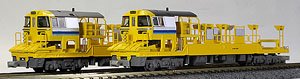 Plastic Series J.R. Tokai Series KIYA97-201/202 Long Rail Truck (2-Car Set) (Unassembled Kit) (Model Train)