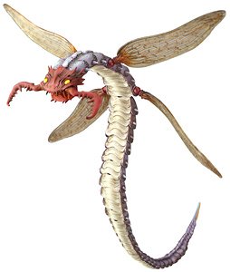 KT Project KT-012 「タケヤ式自在置物」 蛇螻蛄 (ヘビケラ) 着彩 (完成品)