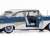 フォード フェアレーン 500 ハードトップ THE CAR THAT WENT AROUND THE WORLD 1958 ホワイト/シルバーストーンブルー (ミニカー) 商品画像7