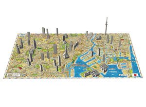 4D Cityscape Time Puzzle Mini City Series Tokyo (Puzzle)