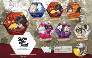 Scared Rider Xechs Charafro! Trading Acrylic Key Ring (Set of 6) (Anime Toy)