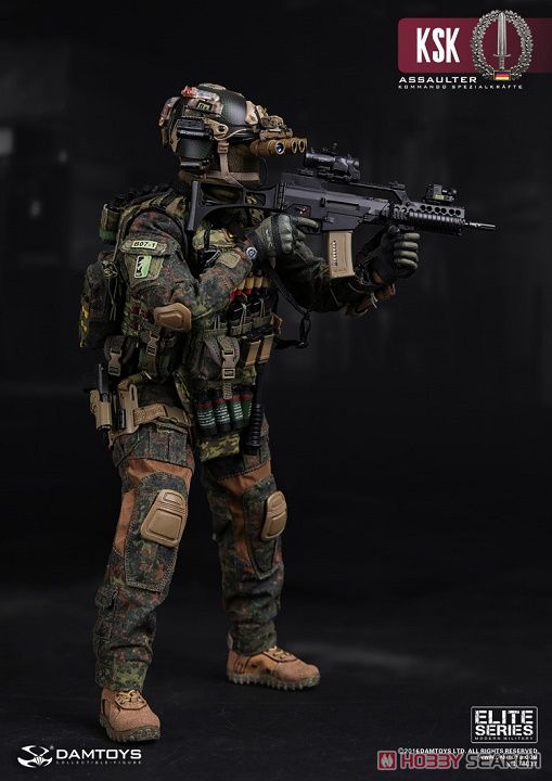 Dam Toy 1/6 KSK Special Force Command Assaulter (DAM78037) (Fashion Doll) Item picture4