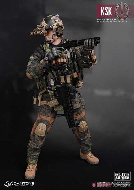Dam Toy 1/6 KSK Special Force Command Assaulter (DAM78037) (Fashion Doll) Item picture8