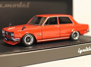 Nissan Skyline 2000 GT-X (GC10) Red (ミニカー)