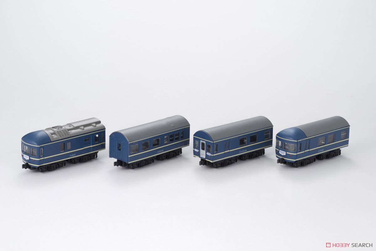 Bトレインショーティー 20系客車 Aセット (カニ21+ナシ20+ナハネフ23+ナハネフ22) (4両セット) (鉄道模型) 商品画像1