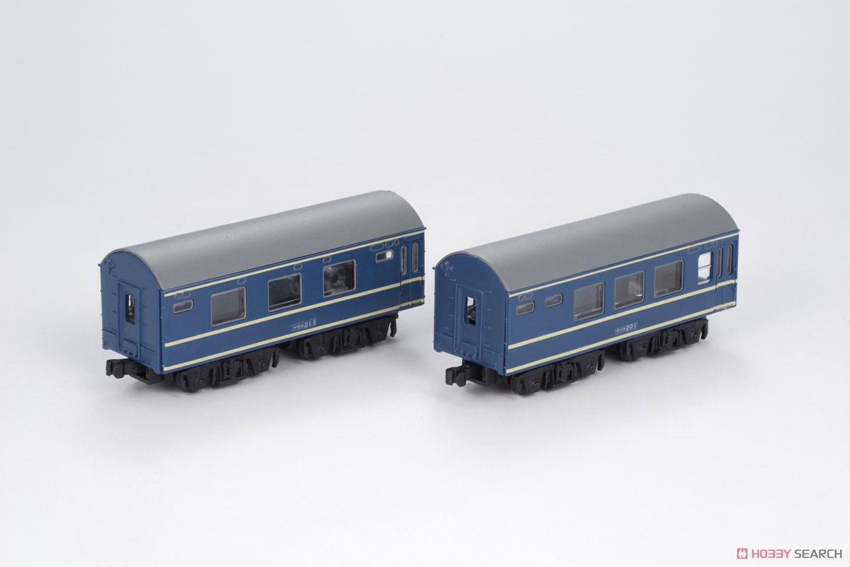 Bトレインショーティー 20系客車 Bセット (ナロネ21+ナハネ20) (2両セット) (鉄道模型) 商品画像1