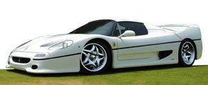 Ferrari F50 White (ミニカー)