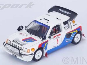 Peugeot 205 T16 No.1 5th Safari Rally 1986 (ミニカー)