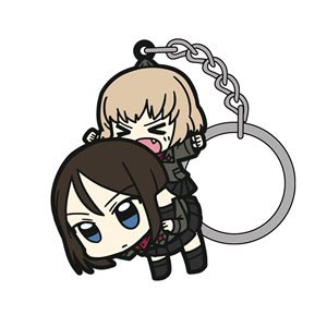 Girls und Panzer Katyusha & Nonna Tsumamare Key Ring (Anime Toy)