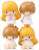 Little Twin Stars NOS-64 Nose Character Little Twin Stars Solo (Set of 8) (Anime Toy) Item picture2