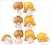 Little Twin Stars NOS-64 Nose Character Little Twin Stars Solo (Set of 8) (Anime Toy) Item picture4