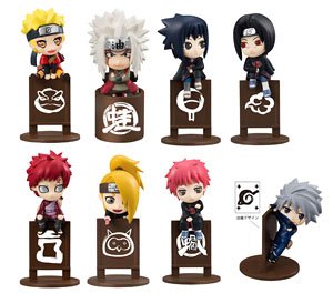 Ochatomo Series Naruto Shippuden Tea Time! (Set of 8) (PVC Figure)