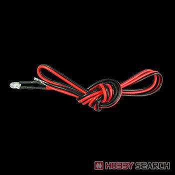 High-brightness LED with cord (Red 3mm) (Science / Craft) Item picture2
