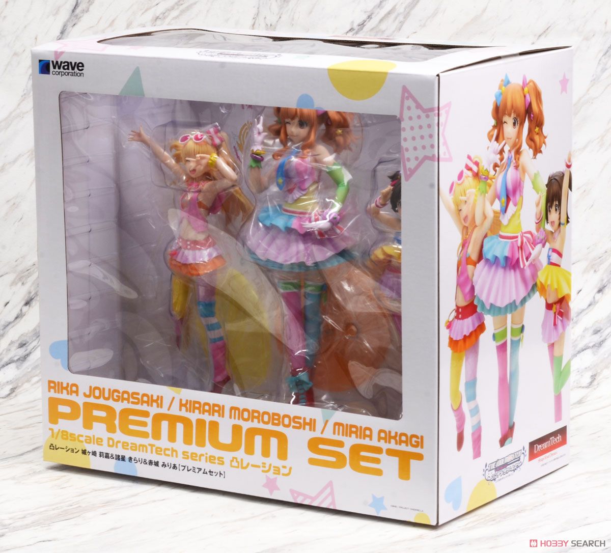 Decoration Rika Jougasaki & Kirari Moroboshi & Miria Akagi (Premium Set) (PVC Figure) Package1