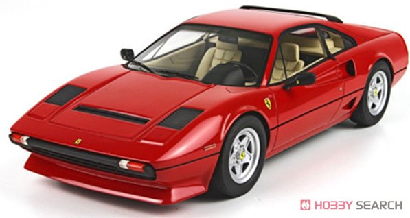 フェラーリ 208 GTB ターボ 1982 (レッド) (ミニカー) 商品画像1