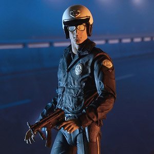 The Terminator 2/ Motor Cycle Cop T-1000 Ultimate 7 Inch Action Figure (Completed)