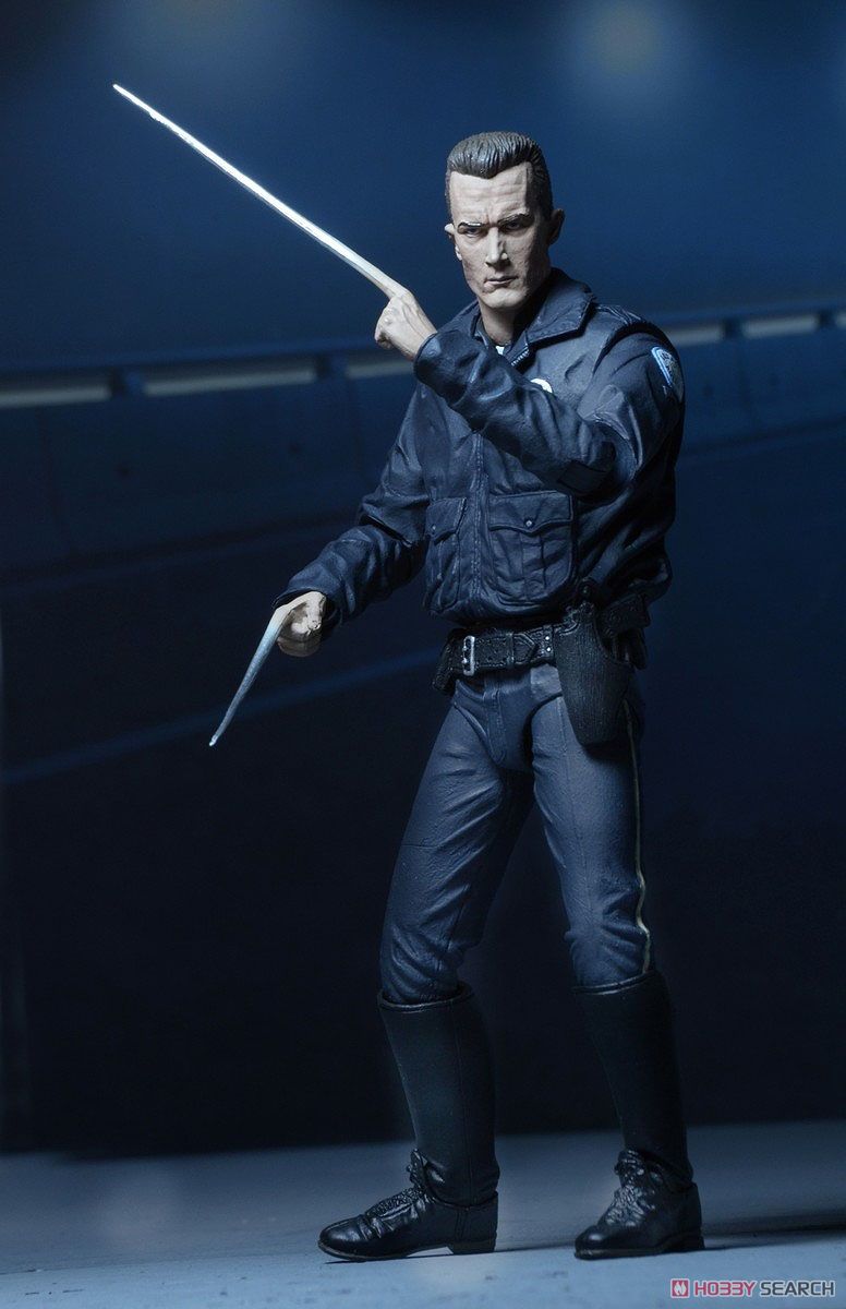 The Terminator 2/ Motor Cycle Cop T-1000 Ultimate 7 Inch Action Figure (Completed) Item picture12