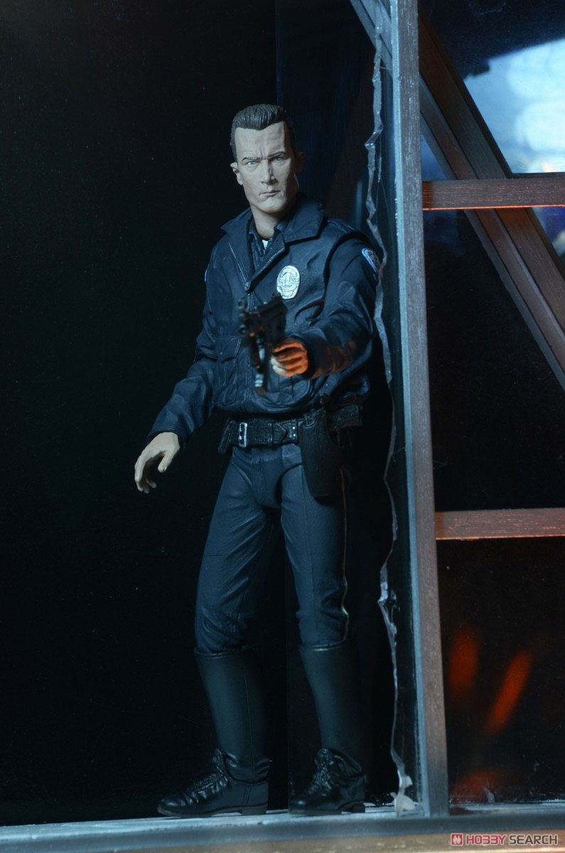 The Terminator 2/ Motor Cycle Cop T-1000 Ultimate 7 Inch Action Figure (Completed) Item picture8