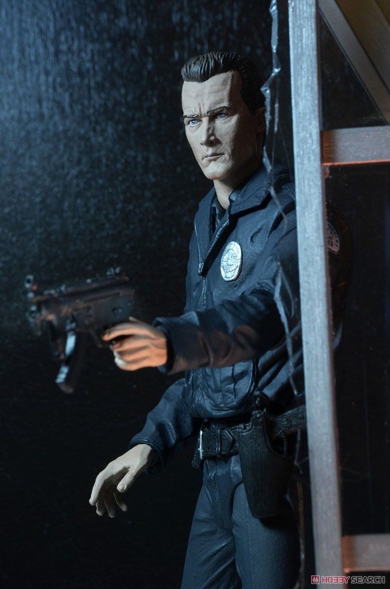 The Terminator 2/ Motor Cycle Cop T-1000 Ultimate 7 Inch Action Figure (Completed) Item picture9