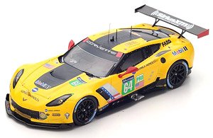 Chevrolet Corvette C7.R No.64 LMGTE Pro Le Mans 2016 Corvette Racing - GM (ミニカー)