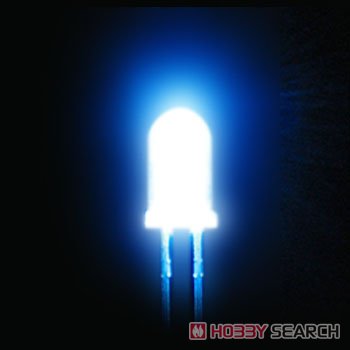 高輝度LED(青色・自己点滅1.5Hz・5mm) (科学・工作) 商品画像1