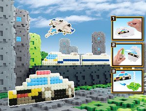 Qixels Theme Pack Mechanical World Craft (Block Toy)