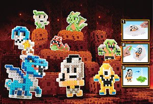 Qixels Design Theme Set Monster World Craft (Block Toy)