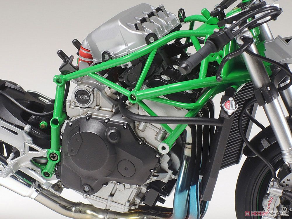 カワサキ Ninja H2R (プラモデル) その他の画像4