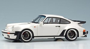 Porsche 930 turbo 1988 ホワイト (ブラックホイール) (ミニカー)