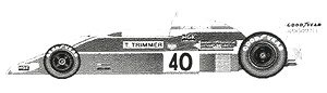 M23 #40 British F1 1978 (Decal)