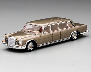 メルセデス 600 プルマン 6ドア 1964 ベルギー国王ボードゥアン1世 (ミニカー)