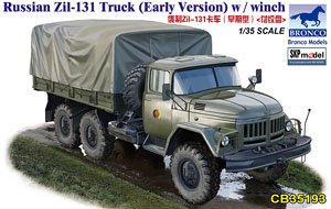 Russian Zil-131 Truck (Early Version) w/ winch (Plastic model)
