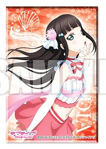 Love Live! Square Badge Ver.5 Ruby (Aqours 02) Dia (Anime Toy)