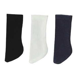 Kinoko Planet [High Socks] A Set (White/Black/Navy) (Fashion Doll)