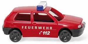(N) VW ゴルフ III 消防車両 Nゲージ (鉄道模型)