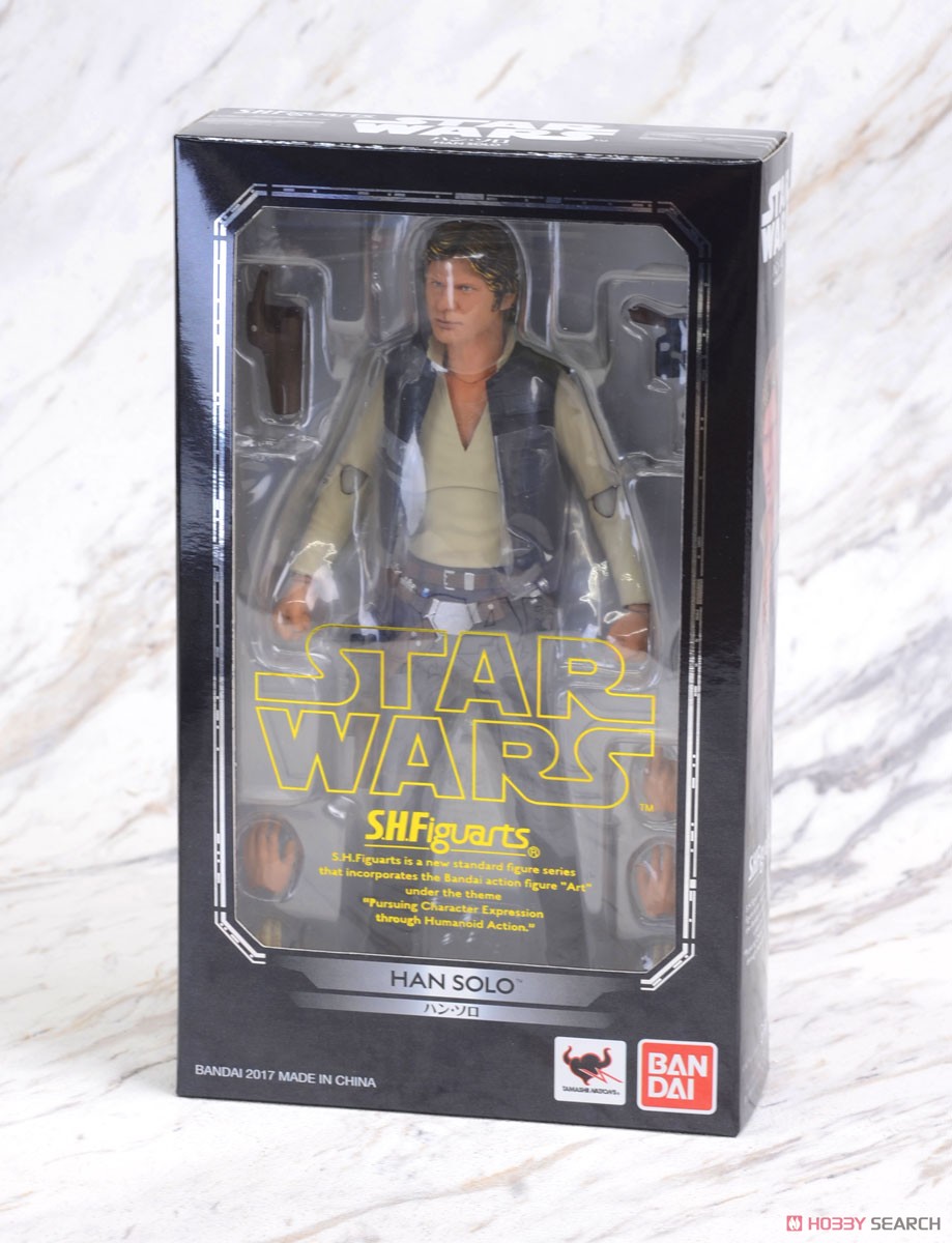 S.H.Figuarts Han Solo (A New Hope) (Completed) Package1